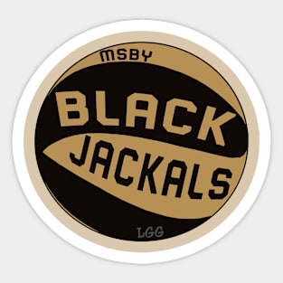 MSBY Black Jackals Volleyball Sticker